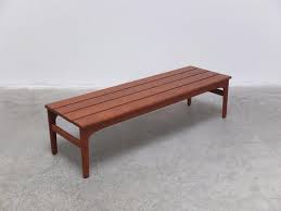 Slatted Bench Or Coffee Table In Teak