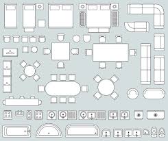 Sofa Floor Plan Icon Vector Images