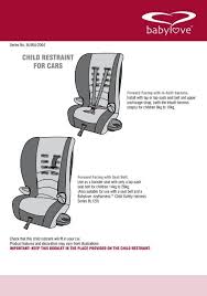 Child Restraint For Cars Babylove