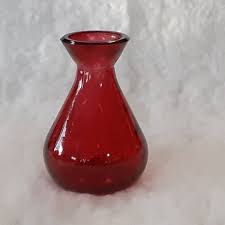 Couronne Company Recycled Red Glass Bud