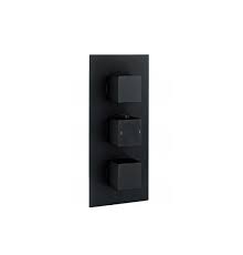 Rak Square Black Dual 2 Handle