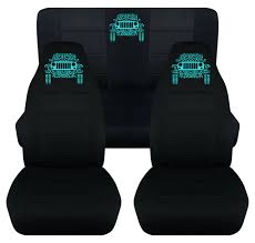 Blue Seat Covers For Jeep Tj For