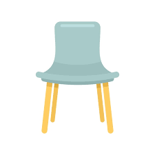Summer Outdoor Chair Icon Flat