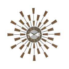 Litton Lane Brown Metal Starburst