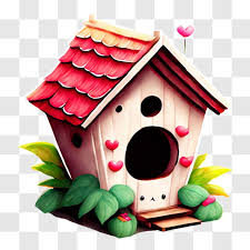 Adorable Birdhouse With Heart