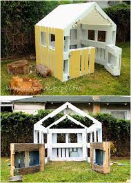 25 Free Diy Pallet Playhouse Plans And