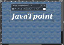 Gimp Logo Making Javatpoint
