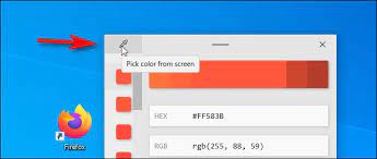 Wide Color Picker On Windows 10