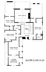 Plan 53713 Tudor Style With 4 Bed 4