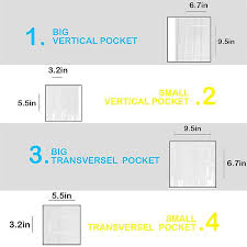 Waterproof Shower Curtain With Pockets