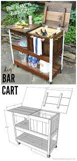 Diy Grill Cart Or Bar Cart Diy