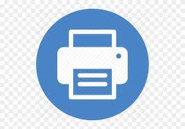 Print Icon Round Png Free Transpa