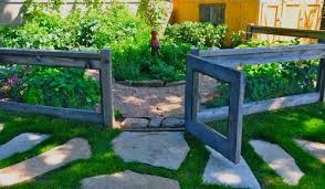 Simple Garden Fence Design Ideas With