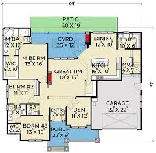 Mountain Craftsman House Plan With