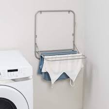 Clothes Drying Rack In Gray Dry