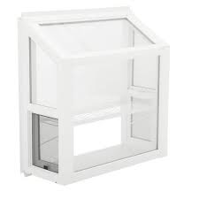 White Vinyl Garden Window