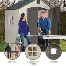 Resin Outdoor Storage Shed 6406