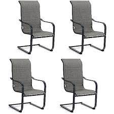 William Sling Rocking Patio Chairs