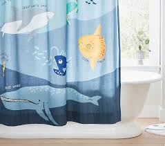 Save Our Seas Shower Curtain Pottery