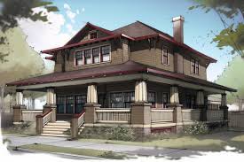 Craftsman House With Grand Front Porch