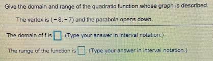 Quadratic Function Who Math