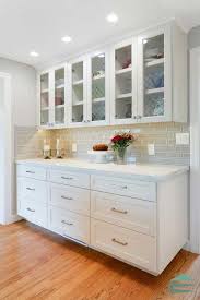 White Cabinets With Glass Front Doors
