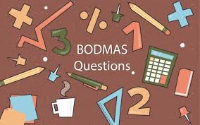 How To Solve Bodmas Rules Worksheets