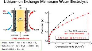 Lithium Ion Exchange Membrane Water