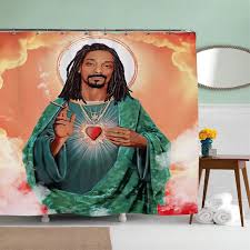 Shower Curtains Kawaii Snoop Dogg