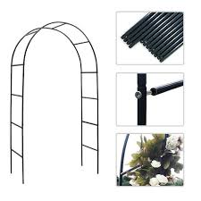 78 In Metal Garden Arch Trellis Adjustable Arbor Trellis For Garden Climbing Plants Support Or Wedding Decor