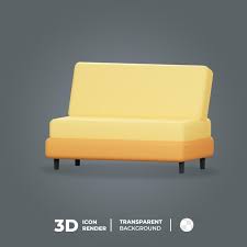 Premium Psd 3d Icon Sofa
