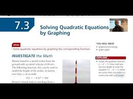 Fm 20 7 3 Solving Quadratic Equations