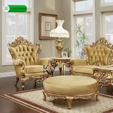 Teak Wood Wooden Royal Sofa Set For