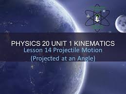 Physics 20 Unit 1 Lesson 14 Projectile