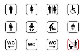 Bathroom Icon Vector Art Icons And