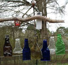 More Tops Melted Bottle Wind Chime