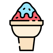 Shaved Ice Good Ware Lineal Color Icon