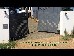 Gates On Challenging Driveways