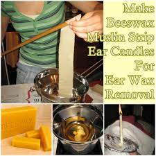 Make Beeswax Muslin Strip Ear Candles