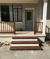 Simple Diy Wood Porch Steps Makeover