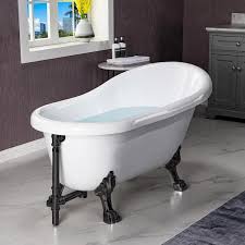 Acrylic Slipper Clawfoot Bath Tub