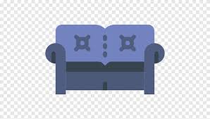 Couch Furniture Icon A Sofa Purple