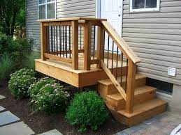 Exterior Stairs Small Porches Patio Steps