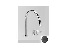 Icon Lever Knurled Hob Mixer Set With