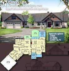 Angled Garage Ranch House Plans