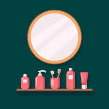 Bathroom Vector Icon Set Simple