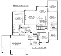 House Plan 50735 Ranch Style With