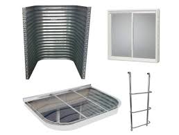 Galvanized Steel Egress Window Kit