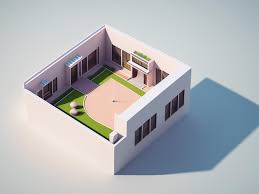 Centered Very Cute Isometric View