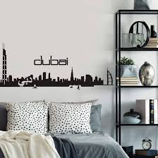 Dubai Skyline Wall Sticker Wall Art Com